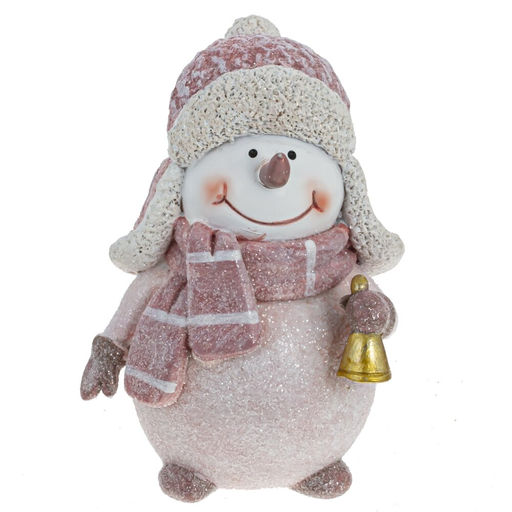 Фигурка декоративная "Снеговик", L7 W6 H11 см, 2в.