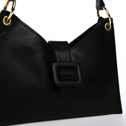 Сумка-мессенджер на молнии, цвет чёрный - Simaland фото 7