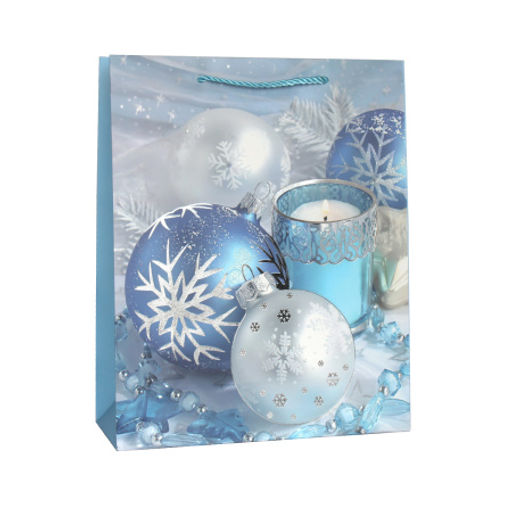 Пакет подарочный 26х32х10 / 10220-M /уп 12/480/Новый год - Галеонтрейд фото 2