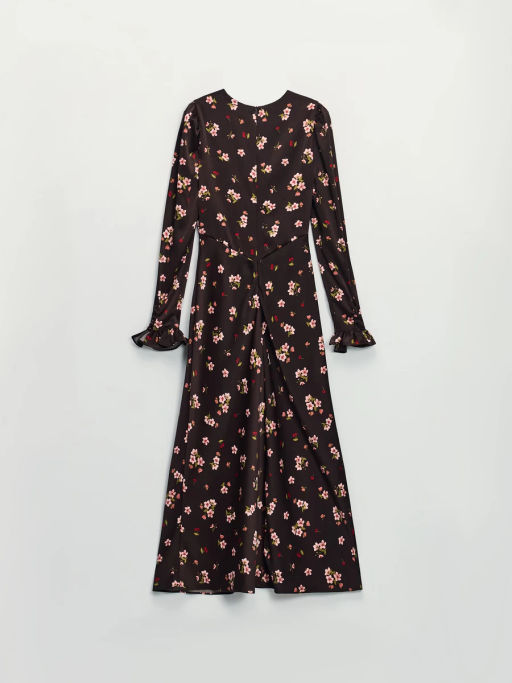 Платье миди с цветочным принтом / Zarina