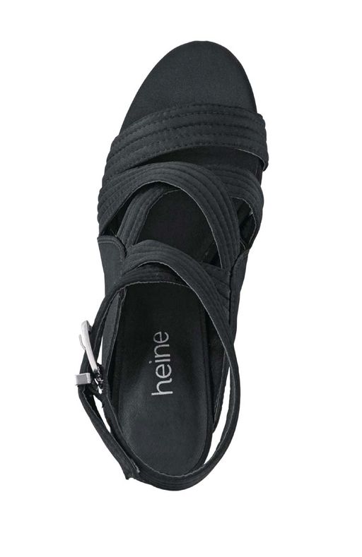 Босоножки, черные - Heine фото 4