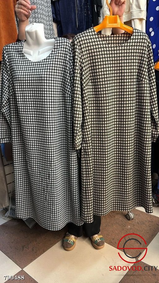 Женское платье с принтом