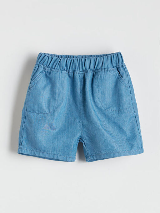 Erkek Bebek Cepli Jean ?ort