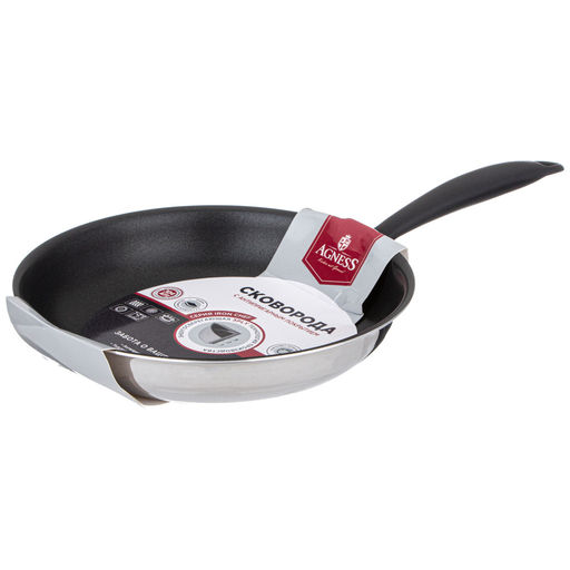 СКОВОРОДА C АНТИПРИГАРНЫМ ПОКРЫТИЕМ IRON CHEF AGNESS 22*4.4CM  фото 2