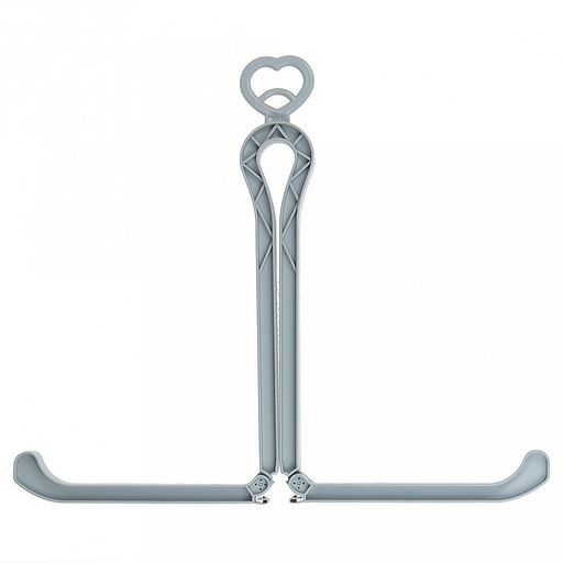 Держатель складной пластмассовый для голенищ сапог, 50,5х7,5см, серый (Китай)