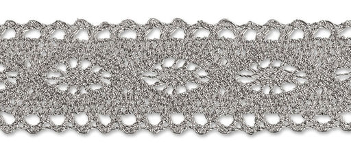 Gamma MTR-32 тесьма декоративная ФАСОВКА 26 мм 5 х 3 м под серебро  фото 5