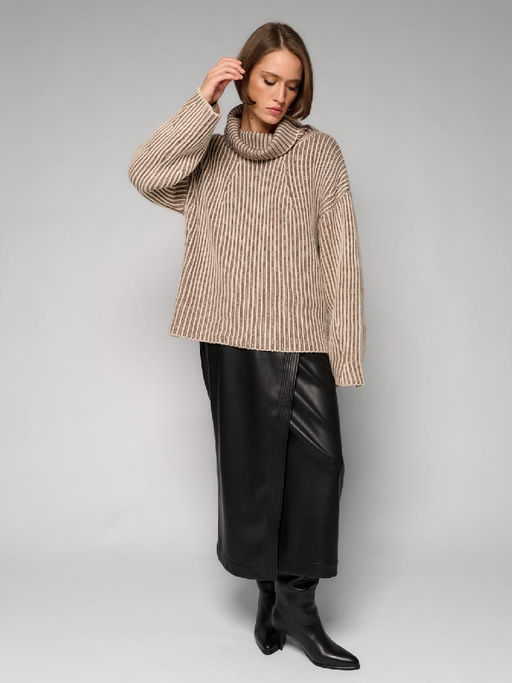 Свитер женский 12411-53027 beige - Eleganzza фото 2