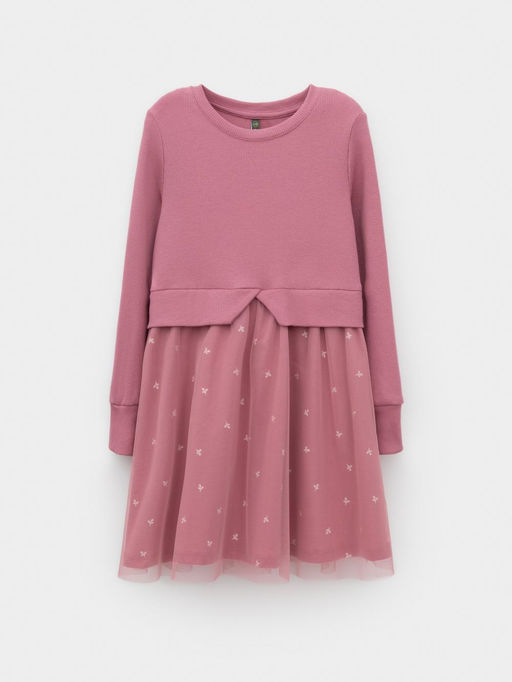 К 5833/пепельная роза платье для дев