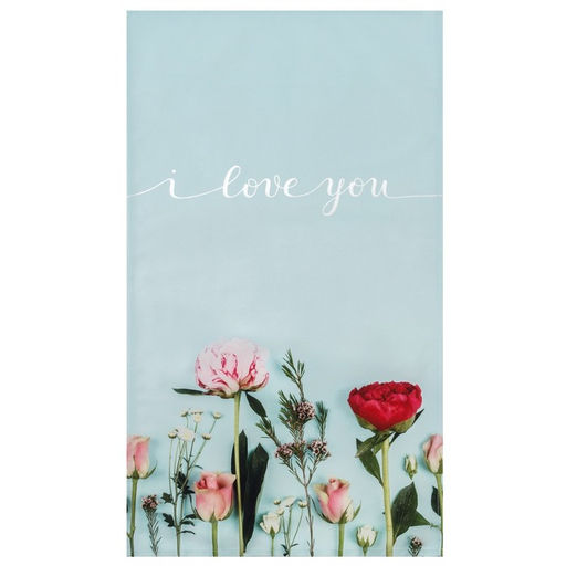 Цена за 2 шт. Полотенце "Этель" I love you 40х73 см, 100% хлопок, саржа 190 г/м²