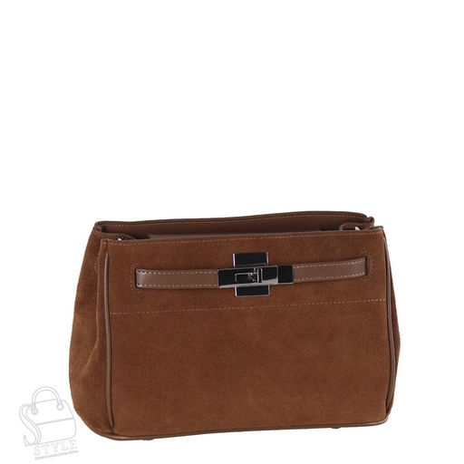 Сумка женская кожаная 6463BDAA brown Baidou  в Новосибирске