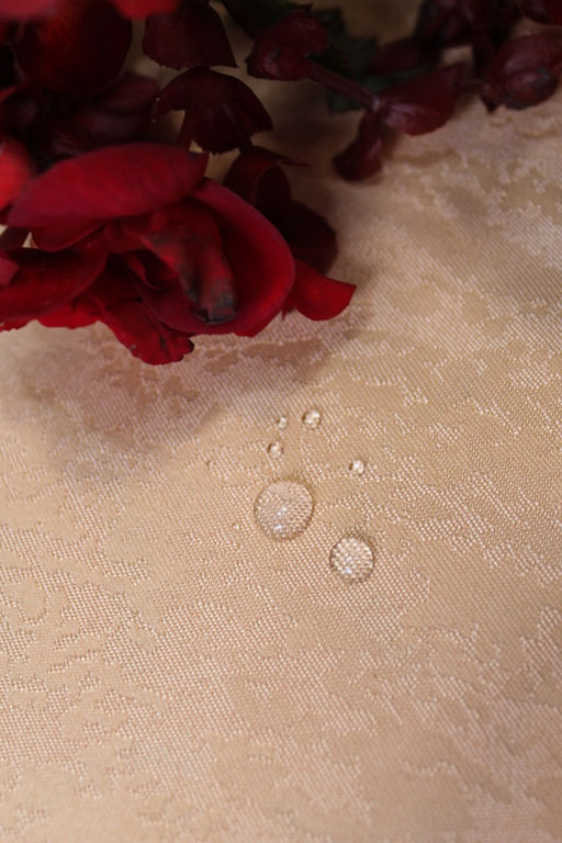 Арт. 1474/PВ/165/ОР, ДЮНЫ, цвет оранжево-розовый, ТЕФЛОНОВАЯ ПРОПИТКА, ГОТОВЫЕ СКАТЕРТИ ширина 250 см x высота 150 см