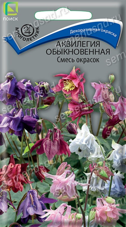 Аквилегия обыкновенная Смесь окрасок - Поиск фото 2
