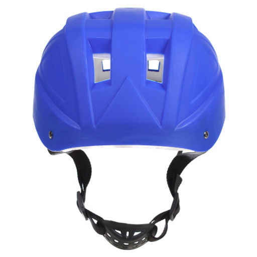 Шлем защитный. 4-15лет / Yan-007BL / уп 50 / синий - Галеонтрейд фото 4