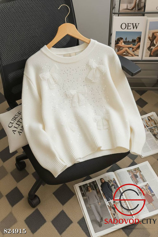 Кофта женская с бантами