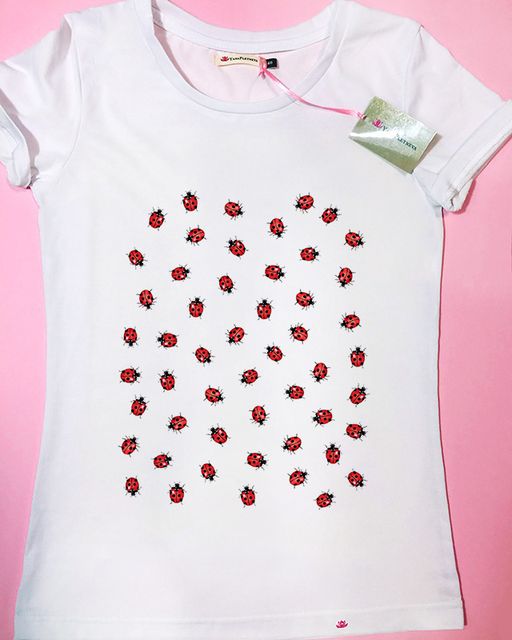 Эксклюзивная футболка Yana Pletneva упаковка плотный Zip пакет!