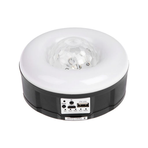 Садовый светильник на солнечной батарее Дискошар, 13613 см, 6 LED, пульт ДУ, свечение RGBW - Luazon lighting фото 8