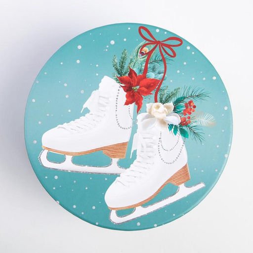 Коробка подарочная «Снежная», 18 х 18 х 13 см, Новый год