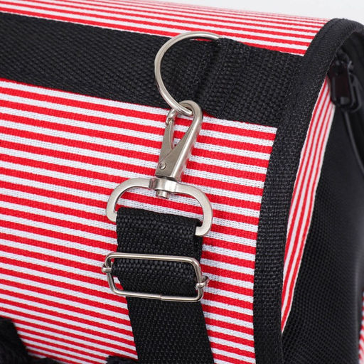 Сумка-переноска с органайзером в полоску, размер M, 40 х 26 х 20 см - Пижон фото 5