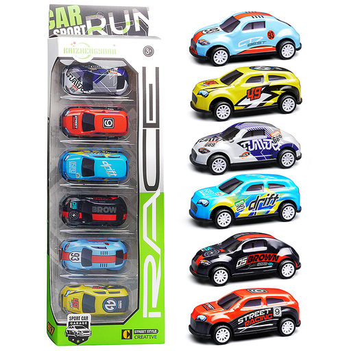 Набор машин "Крутящий момент" металл, в коробке