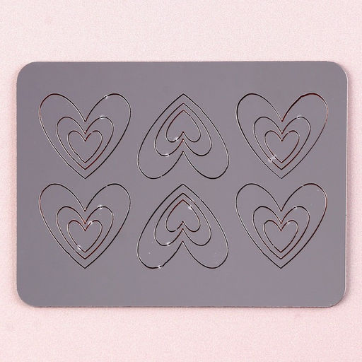 Украшение для торта Сердечки классические, цвет золото - Страна карнавалия фото 8