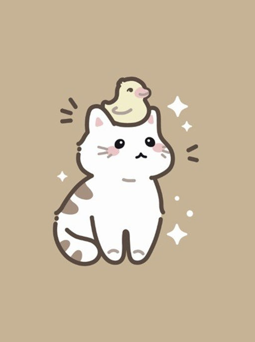 Держатель для карт Аниме Cat duck (6,5 х 10,4 см)