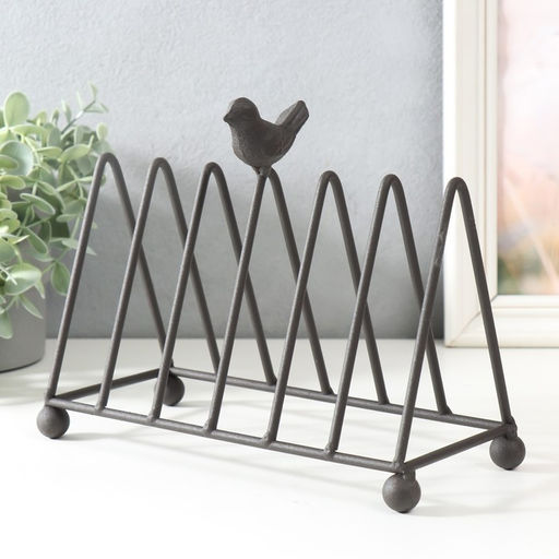 Фигурка-подставка для книг «Птичка», чугун, 24×11×18 см