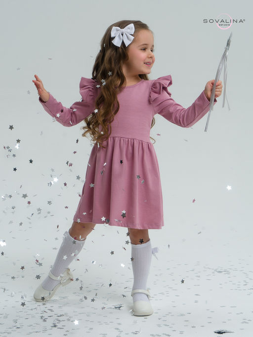 Платье Фея сухая роза