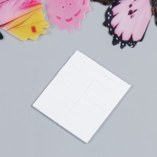 Цена за 2 шт. Наклейка пластик «Бабочки ассорти», набор 12 шт.: 12 см; 10 см; 8 см; 6 см; 4 см, МИКС