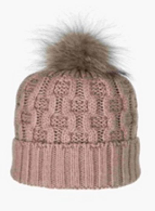 910 | LOPOMA - шапка с помпоном жен.