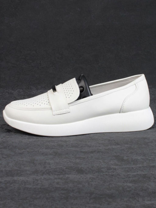 03-PDL 205-5 LT. BEIGE Полуботинки женские (натуральная кожа)