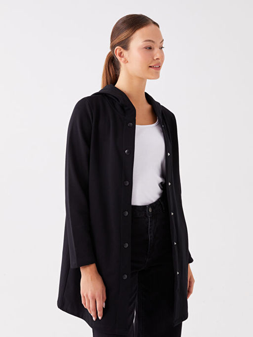 Kap??onlu D?z Uzun Kollu Kad?n Spor H?rka