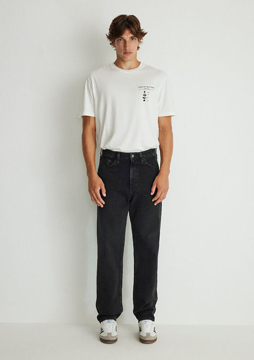 Toronto Street Koyu Gri Comfort Jean Pantolon - Mavi фото 4