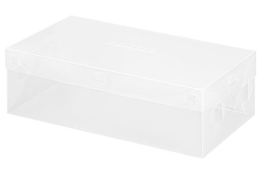 Набор 12 коробок для хранения женской обуви 30*18*10 см Прозрачные складные с откидной крышкой - Elan gallery фото 6