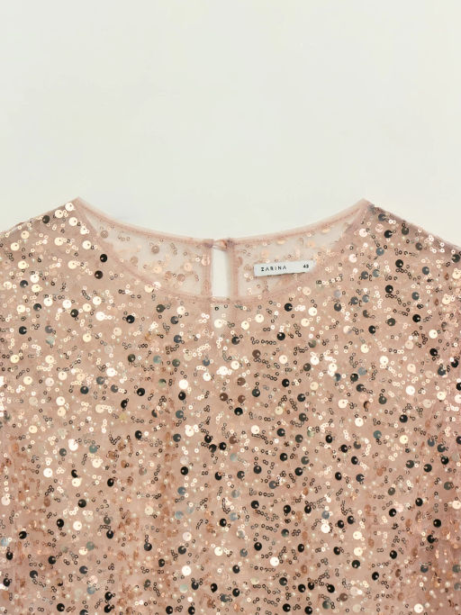 Блузка с пайетками / Zarina