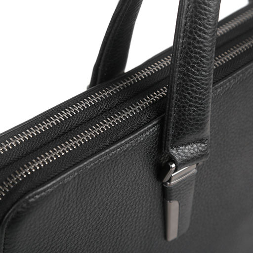 Сумка мужская, кожа, MIRONPAN 89356 Черный  фото 5