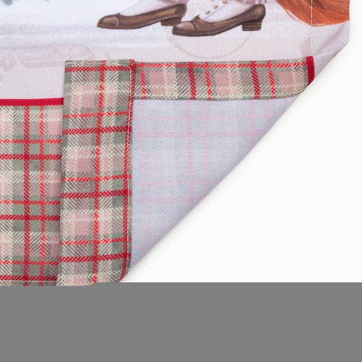 Комплект штор д/кухни с подхватами Winter holidays 145х180см-2 шт., габардин - Этель фото 2