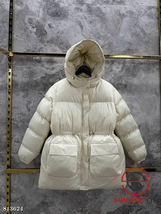 Теплый пуховик с акцентом на талии. - Bruno фото 3