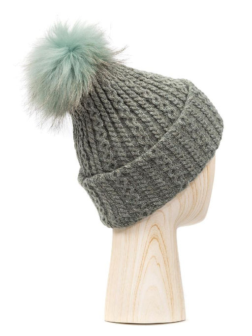 Шапка жен. шерсть+анг+виск LB-D77017 mint - Labbra фото 7