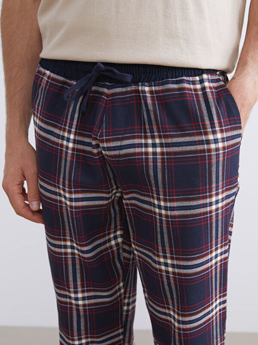 Kal?n Ekose Erkek Pijama Alt