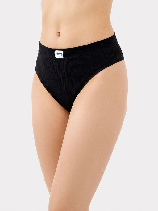 Цена за 2 штуки! Трусы женские бразилиана черные - Mark formelle фото 3