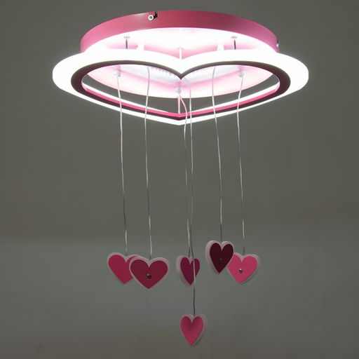 Люстра Нежность LED 51 Вт 4000К розовый 50?50?30 см BayerLux