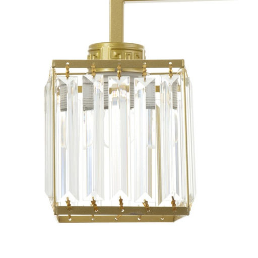 Светильник «Герда» 3хЕ27 40 Вт золото 78×31×33-90 см BayerLux