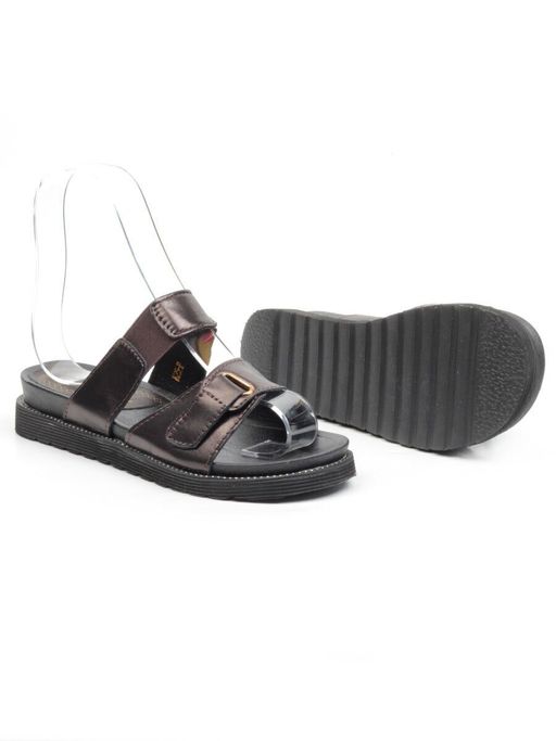 08-K25-P BLACK Сандалии женские (натуральная кожа) - Фабричный китай фото 15