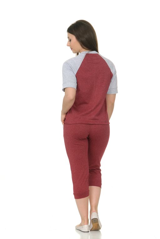 Костюм Юджи бордо - Марлен фото 2