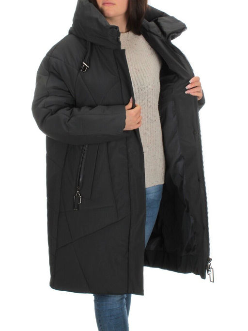 M-9117 DK. GRAY Пальто зимнее женское CORUSKY (верблюжья шерсть)