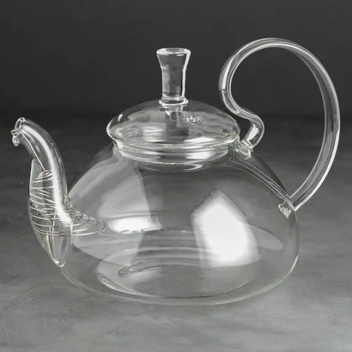 Чайник Ландыш, стекло 650 мл  - Fujian Province Guang Fu Tea фото 4