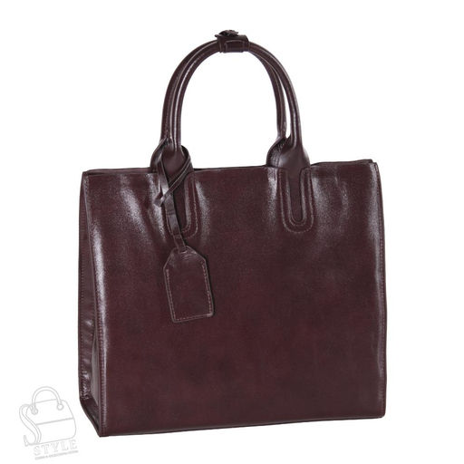 Сумка женская кожаная 6609NN wine red Natale Navetta  в Новосибирске