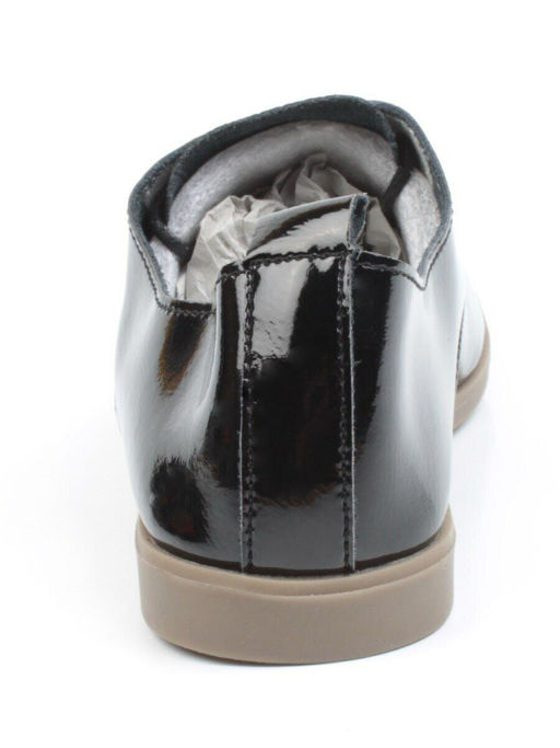 03-PDXL69-1 BLACK Полуботинки женские (натуральная кожа) - Фабричный китай фото 9