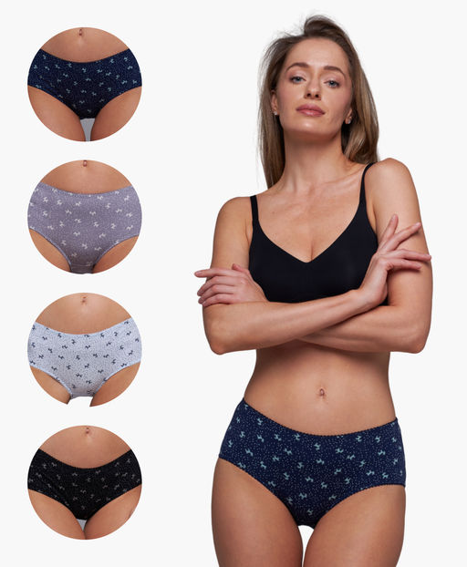 Трусы женские шорты Cherry Girl 6744-32 хлопок, эластан размеры S, M, L, XL  фото 9