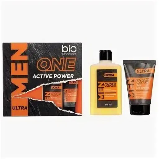 BIOPROVINCE набор ONE MEN (гель д/бритья 120мл+лосьон п/бритья 140мл)